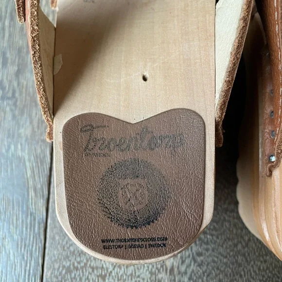 Troentorp | Leather Swedish Clogs | Size 37 - Picture 13 of 15